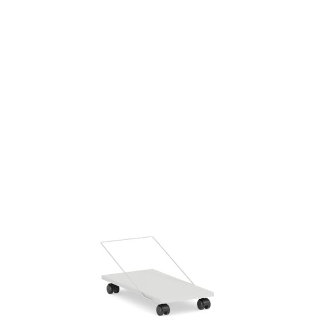 [LZ002393] PC-Ständer BASIC, 26 x 21 x 50 cm, weiß