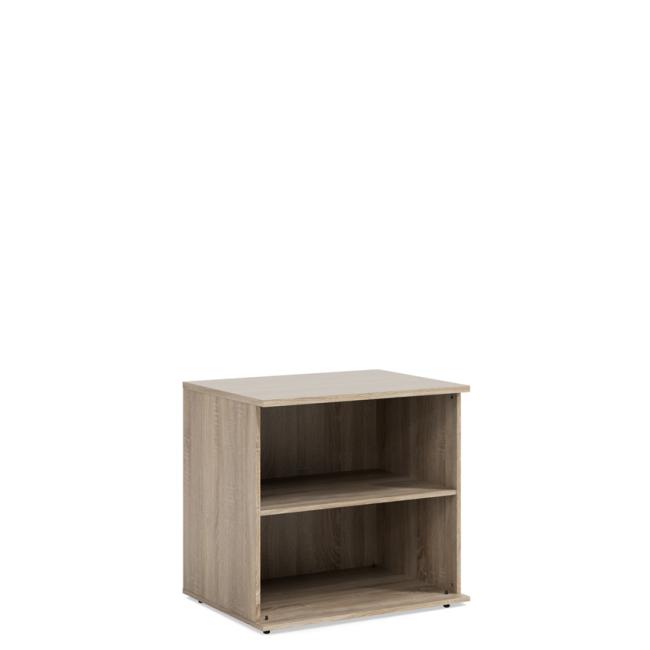 Sideboard BASIC, 80 x 76 x 60 cm, Sonoma-Eiche
