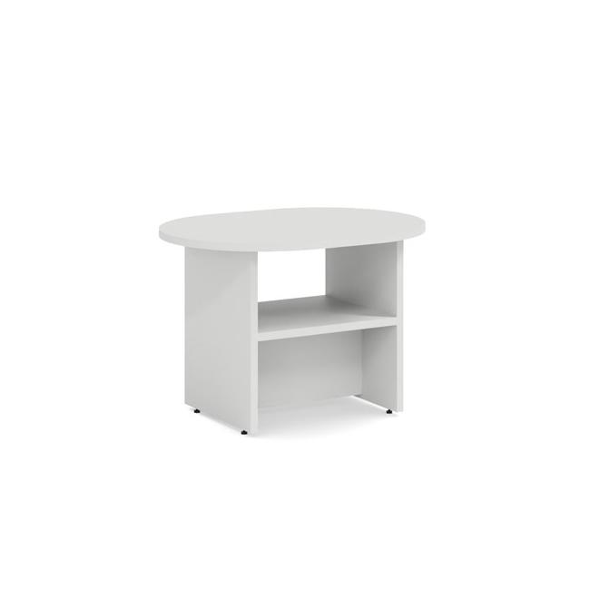 Konferenztisch BASIC, 80 x 60 x 54,7 cm, weiß