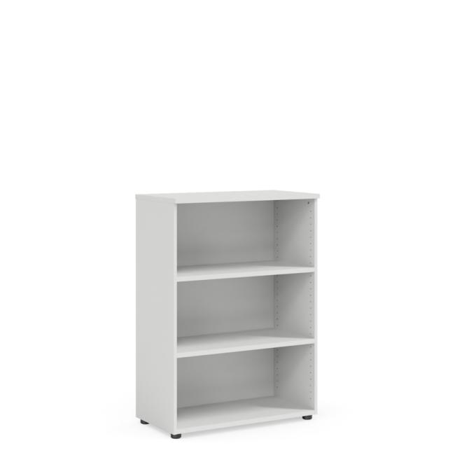 [LZ002853] BASIC Regalsystem, offen, 80 x 40 x 111,7 cm, weiß