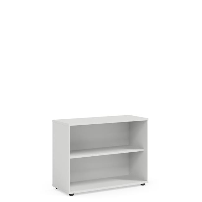 [LZ002913] BASIC Regalsystem, offen 100 x 40 x 75,3 cm, weiß