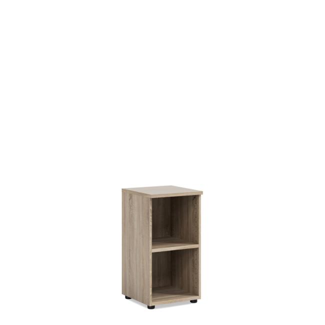 [LZ002964] BASIC Regalsystem, offen, 40 x 40 x 76,5 cm, Sonoma-Eiche