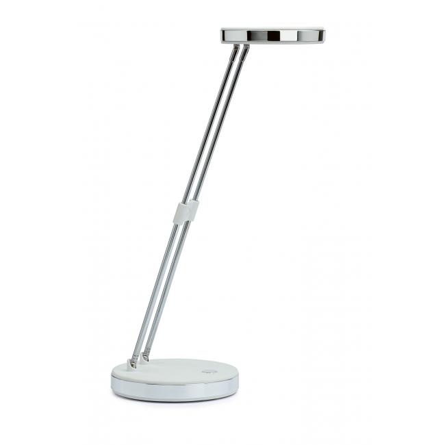 LED-Tischleuchte MAUL Puck weiß