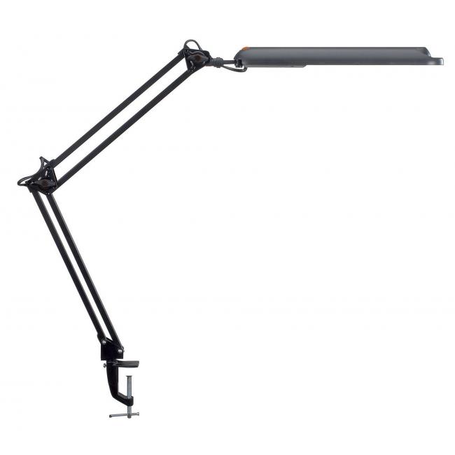 LED-Tischleuchte MAUL Atlantic mit Klemme, schwarz