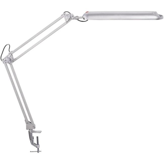 [MA203595] Tischleuchte MAUL Atlantic mit LED-Klemme, silber