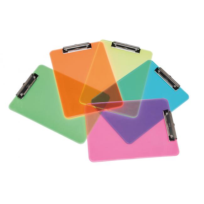 [MA340611] Schreibblock A4 MAULneon transparent gelb