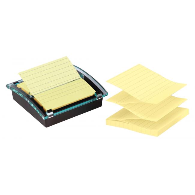[MM000440] Post-it®-Spender mit linierten Z-Haftnotizen 101x101mm