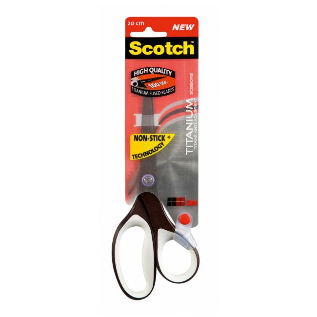 Scotch Titan-Schere, antihaftbeschichtet, 20 cm, 1 Stück pro Packung