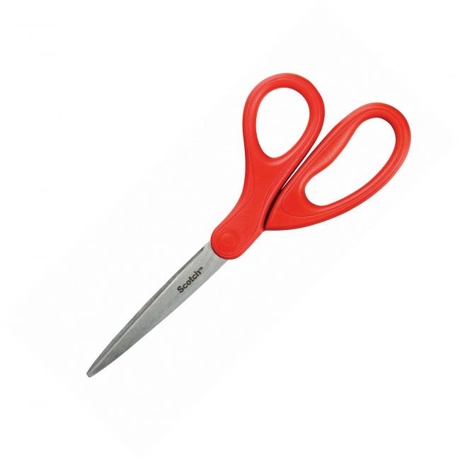 [MM004079] Scotch Universalschere 18 cm rot, 1 Stück pro Packung