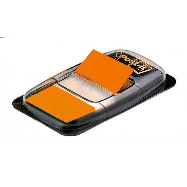 Lesezeichen Post-it Index breit 25,4x43,2 orange