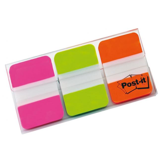 Post-it® Index, extra starke Neonfarben, 25 x 38 mm