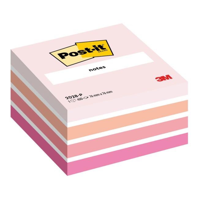 Post-it® Haftnotiz 76x76 mm, rosa