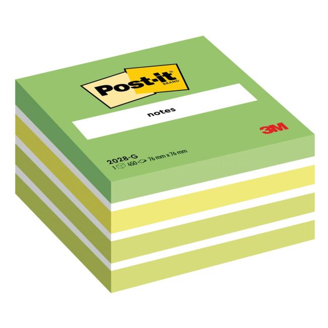 Post-it® Haftnotiz 76x76 mm grün