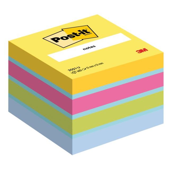 Post-it® Haftnotiz 51x51 Mini-Farbmix