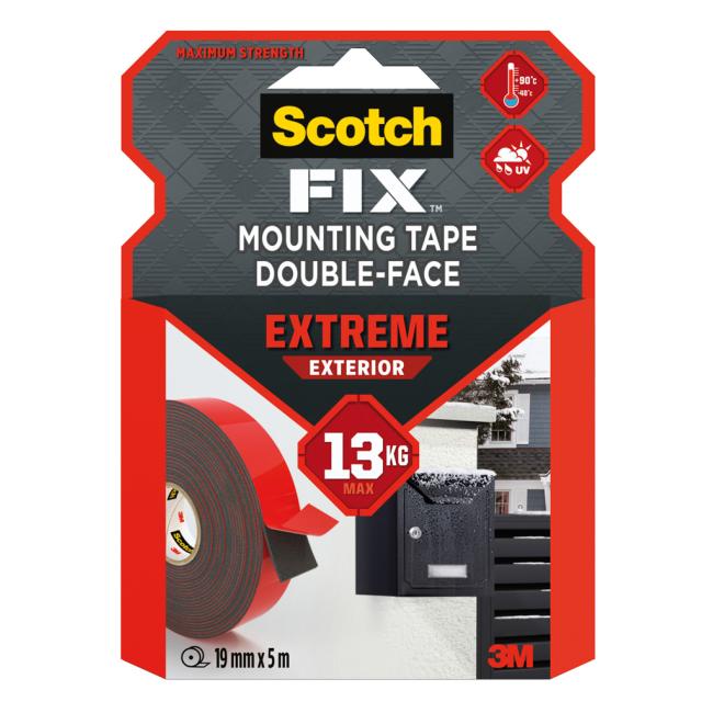 [MM272807] Scotch Montageband für den Außenbereich, extrem strapazierfähig, 19 mm x 5 m