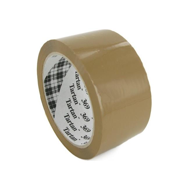 Tartan-Packband 50 mm x 66 m braun