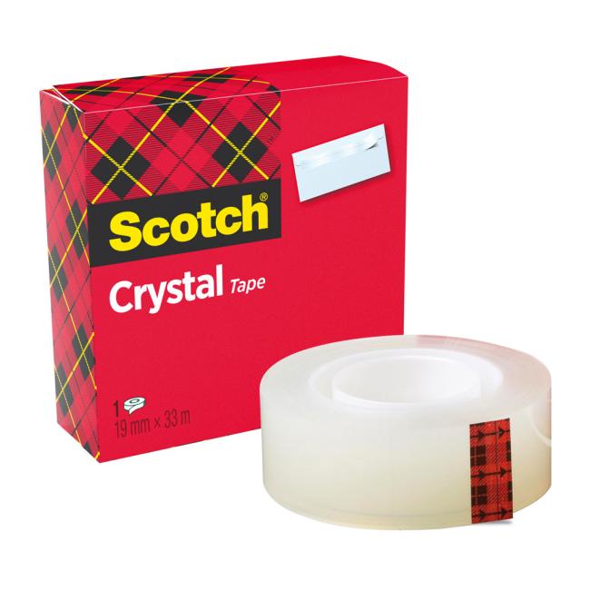 [MM600193] Scotch kristallklares Klebeband 19 mm x 33 m