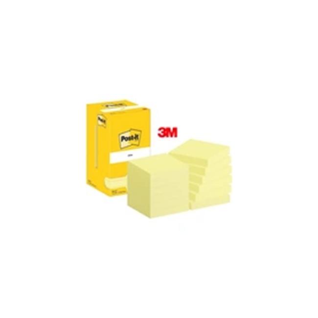 Post-it® Super Sticky Notizzettel 76x76mm Gelb 12x90l