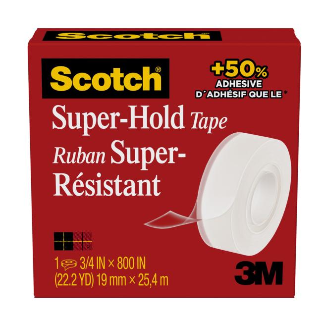 Scotch Super-Hold Klebeband 19 mm x 25,4 m