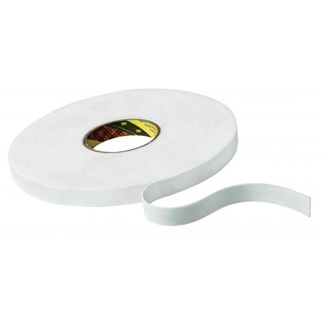 3M Acryl-Montageklebeband 19 mm x 66 m weiß
