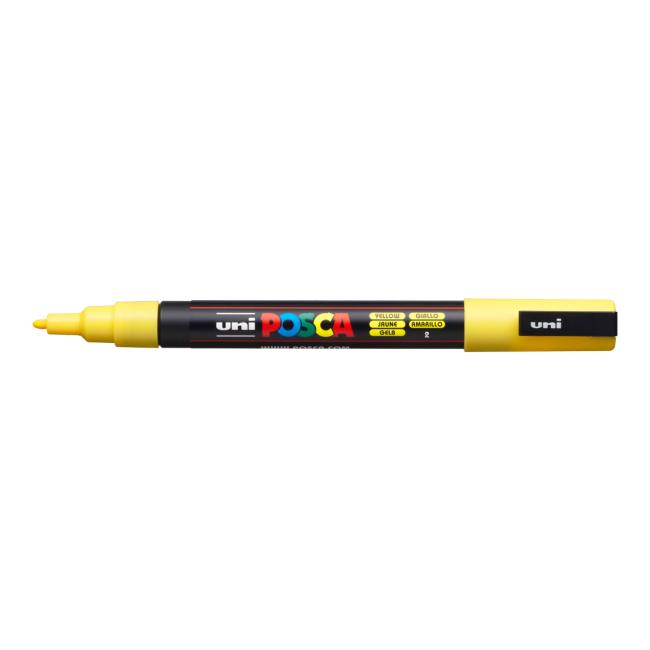Uni POSCA PC-3M Marker gelb