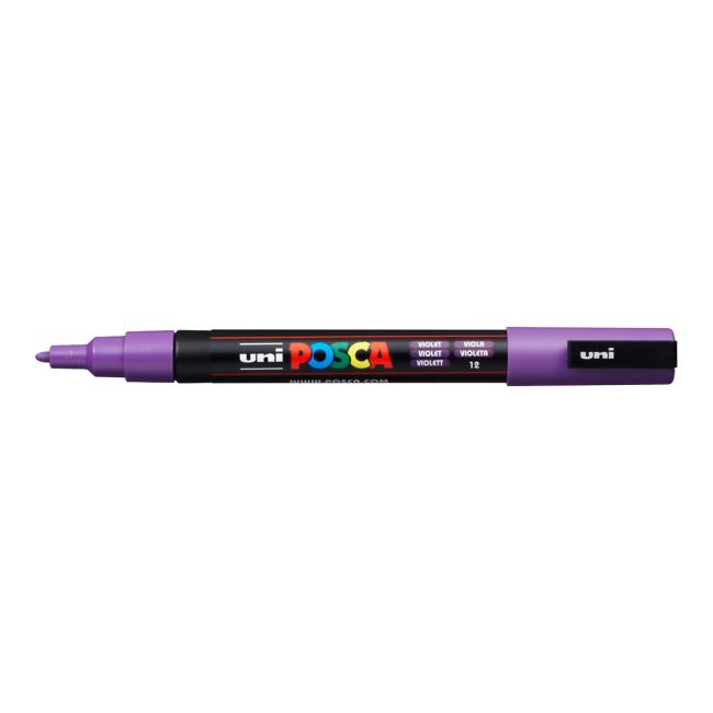 Uni POSCA PC-3M Marker lila