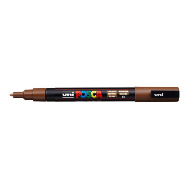 Uni POSCA PC-3M Marker braun