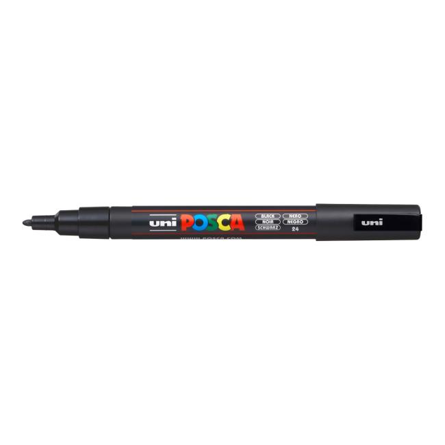 Uni POSCA PC-3M Marker schwarz
