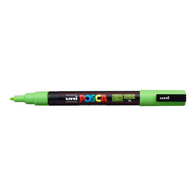 Marker uni POSCA PC-3M grüner Apfel