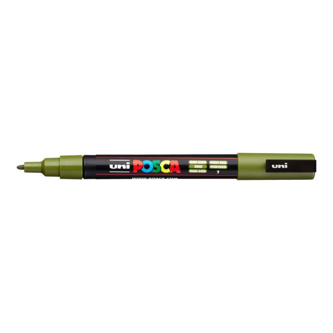 Uni POSCA PC-3M Marker Khakigrün