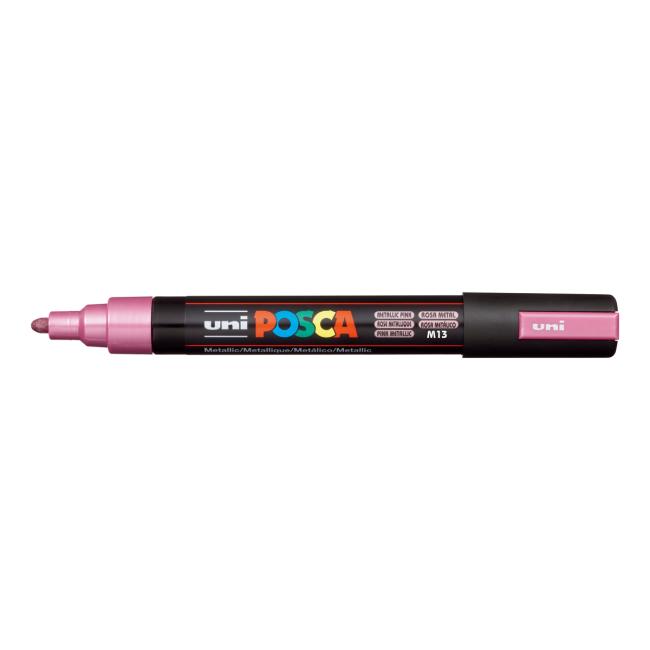 Uni POSCA PC-5M Metallic-Pink-Marker