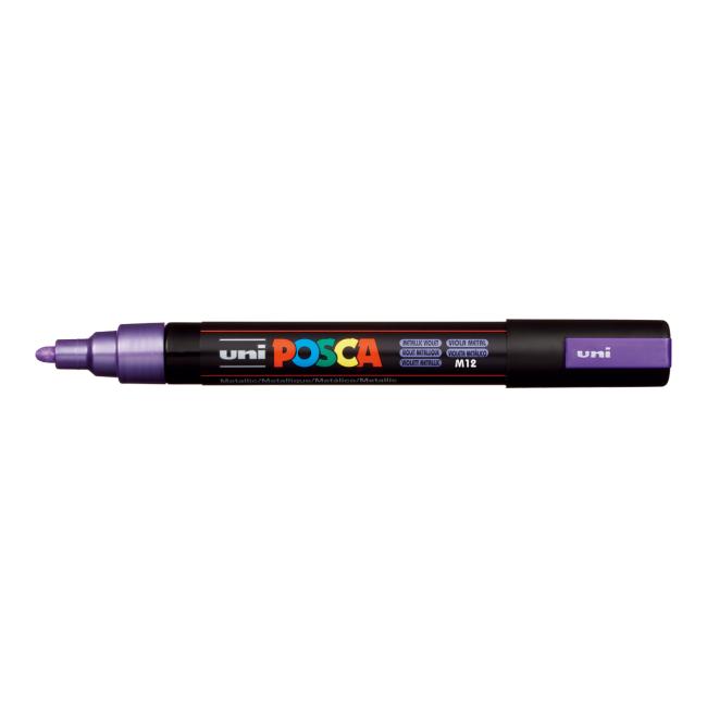 [MP286872] Uni POSCA PC-5M Metallic-Lila-Marker