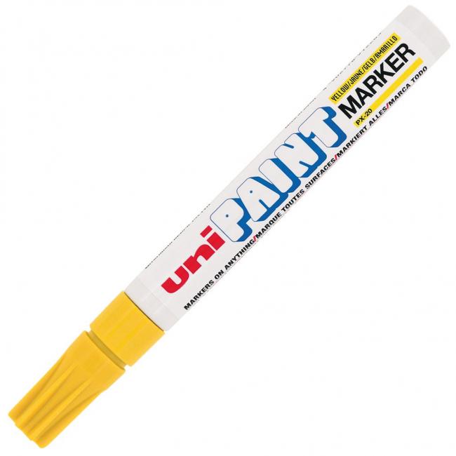 Farbmarker uni PAINT PX-20 gelb