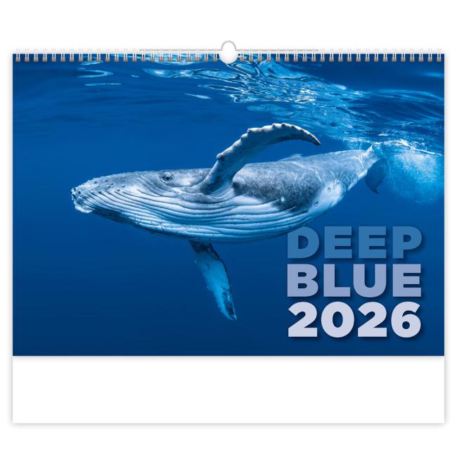 Wandkalender Dunkelblau 45 x 31,5 cm 2026