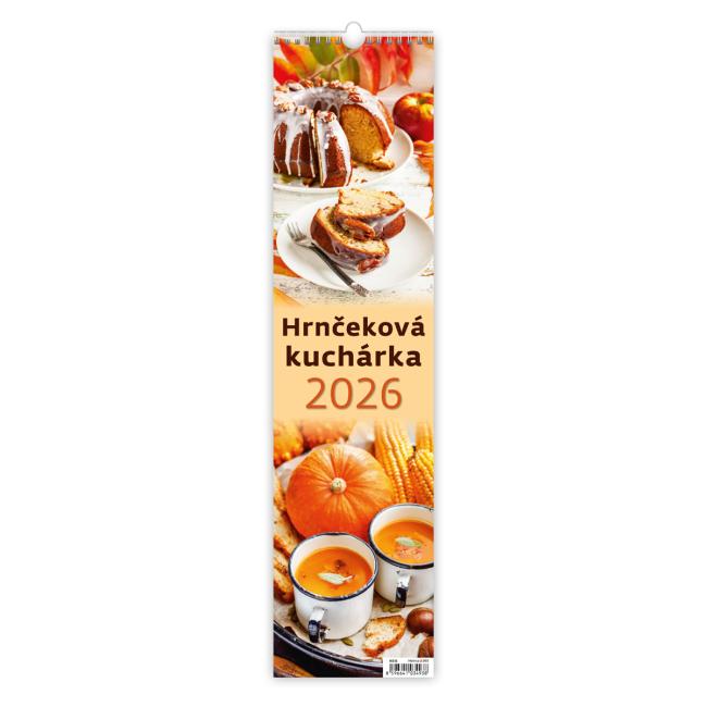 [N313] Wandkalender, Tassenkochbuch – diese 12 x 48 cm großen Exemplare, 2026