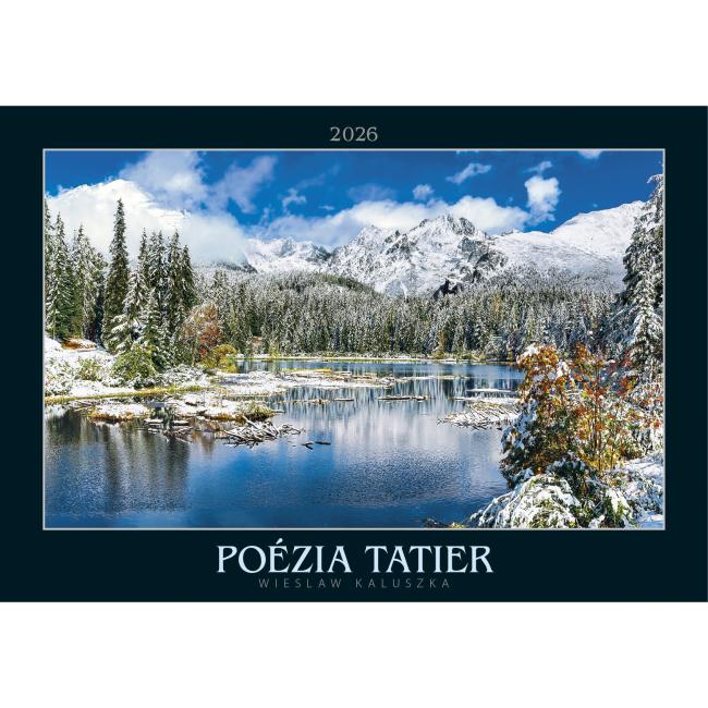 Wandkalender 48,5 x 34 cm Poesie Tatras 2026