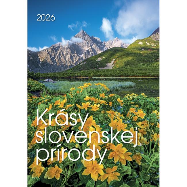 Wandkalender 24 x 34 cm Schönheiten der slowakischen Natur 2026