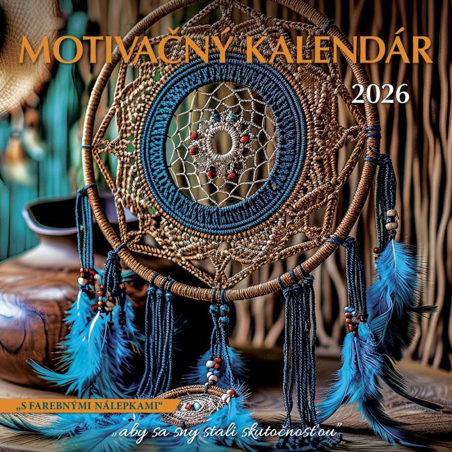 [N55] Wandkalender 30 x 30 cm Motivationskalender 2026
