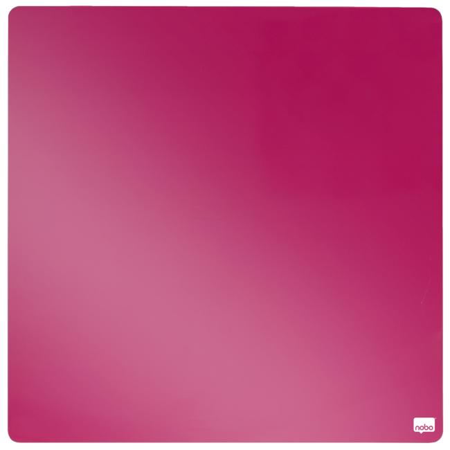 Magnettafel Nobo 36x36cm rosa
