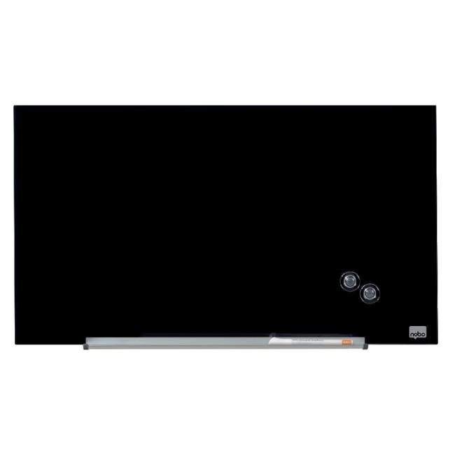 Nobo Diamond Glas-Whiteboard Schwarz 31”, 680x380mm