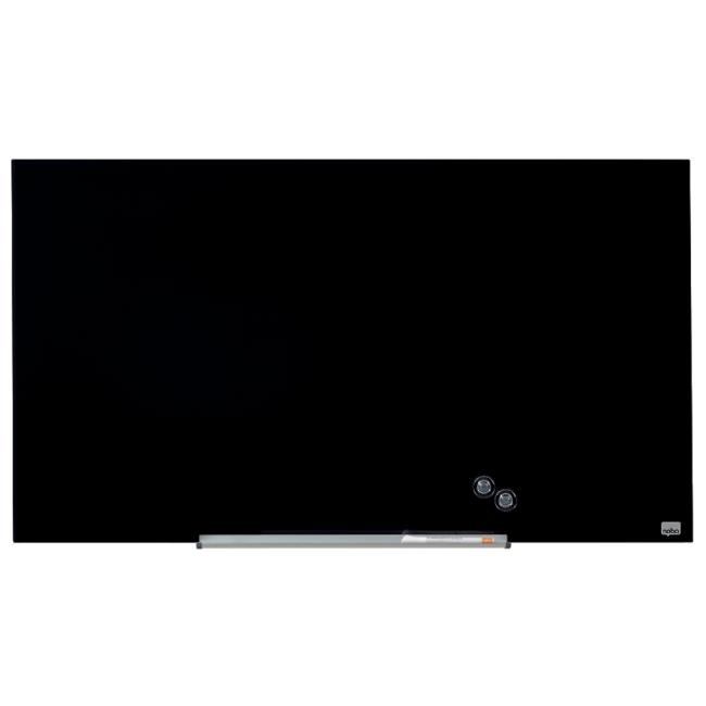 Nobo Diamond Glas-Whiteboard schwarz 993x559 mm