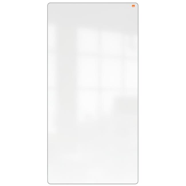 Tragbare magnetische Whiteboard-Tafel Nobo Move & Meet, grauer Rahmen