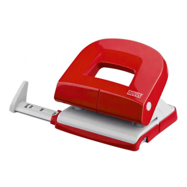 [NO250569] Novus E 216 Locher rot/grau