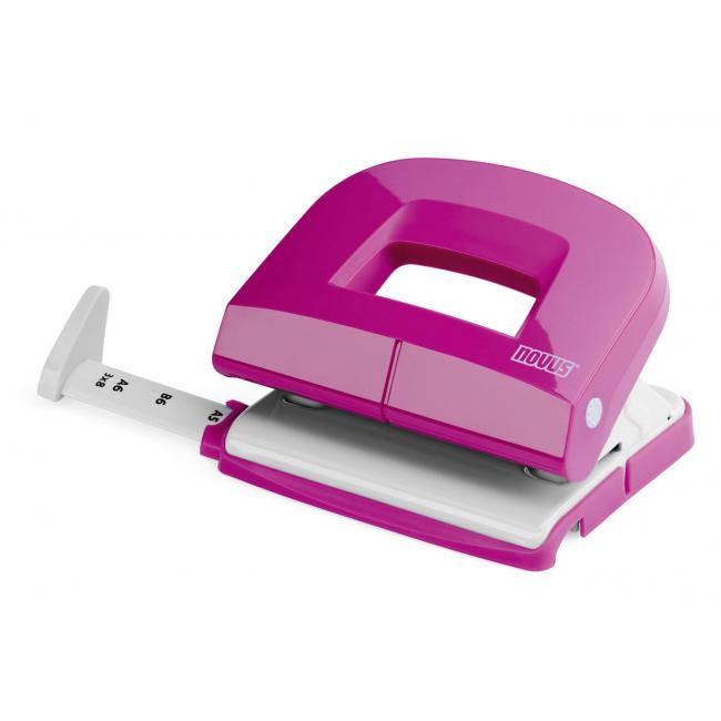 Novus E 216 Locher rosa/grau