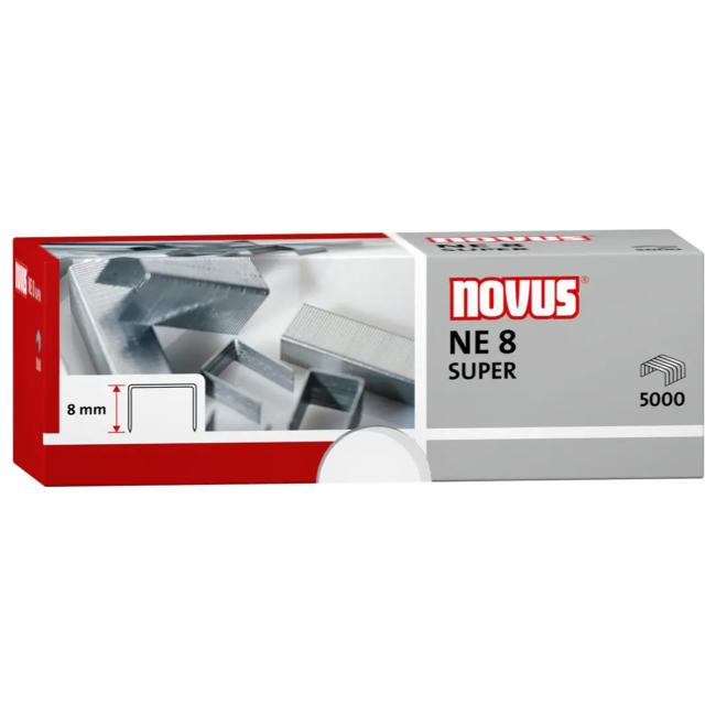 Novus NE 8 SUPER Büroklammern • 5000 Stück