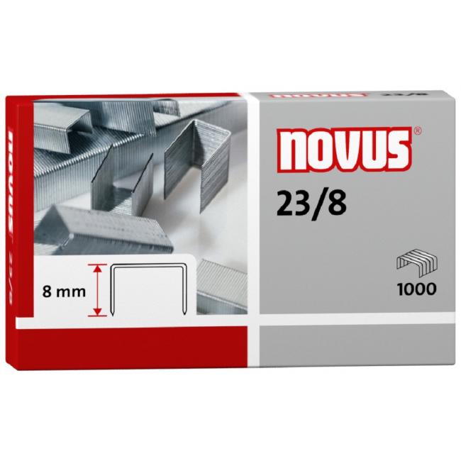 Novus Heftklammern 23/8 • 1000 Stück