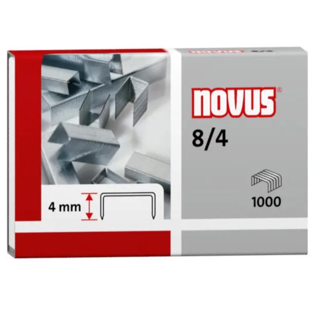 [NO420130] Novus Heftklammern 8/4 • 1000 Stück