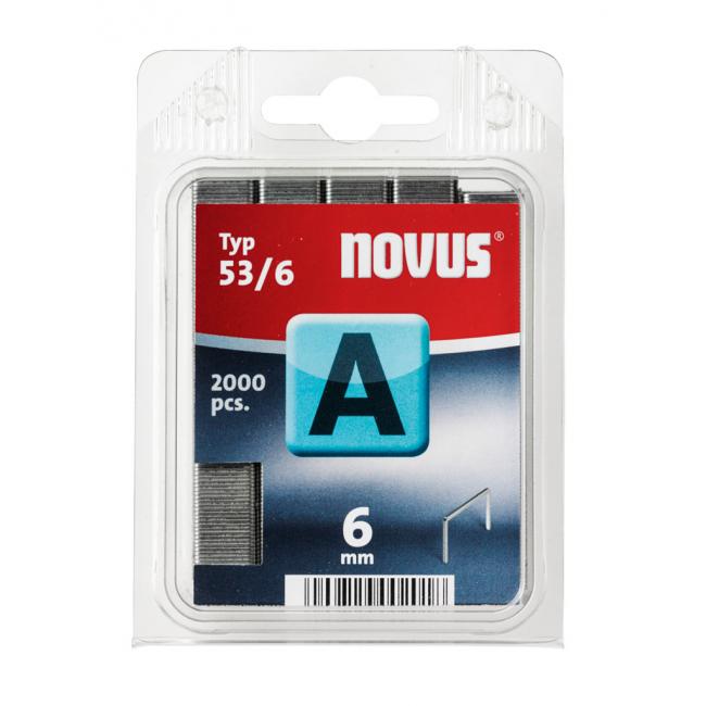 [NO420355] Novus Heftklammern 53/6 • 1800 Stück