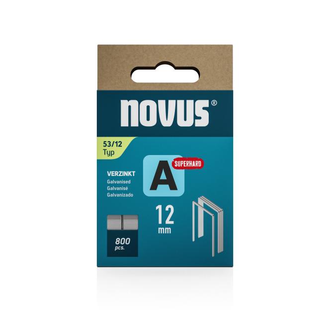 [NO420358] Novus Büroklammern 53/12 S • 800 Stück