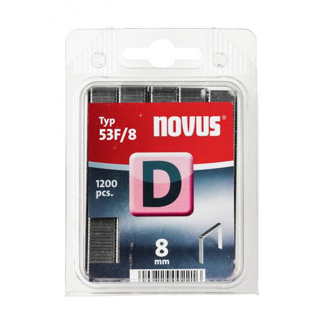 Büroklammern Novus 53 F/8 • 1200 Stück